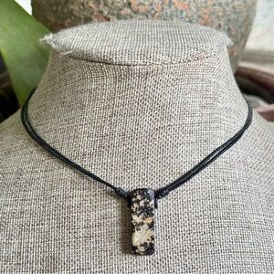 Grunge Bone Bead Choker